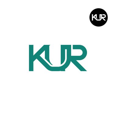 Harf KUR Monogram Logo Tasarımı