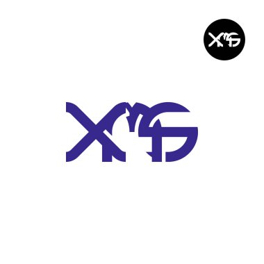 Harf XMS Monogram Logo Tasarımı