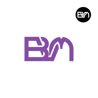 Harf BVM Monogram Logo Tasarımı