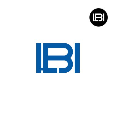 Harf LBI Monogram Logo Tasarımı