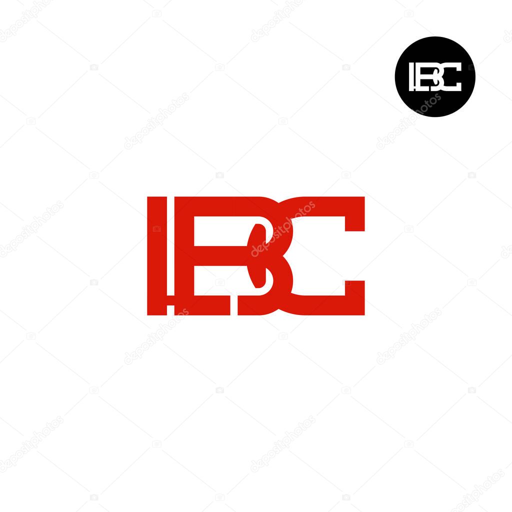 Letter LBC Monogram Logo Design