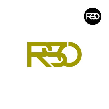 Harf RSO Monogram Logo Tasarımı