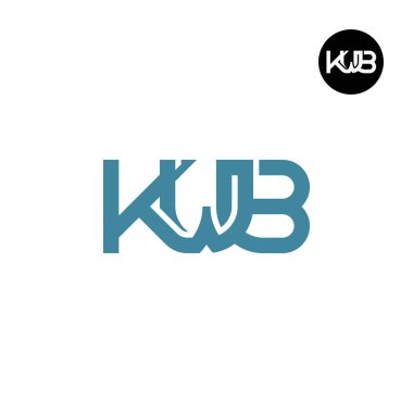 Harf KWB Monogram Logo Tasarımı