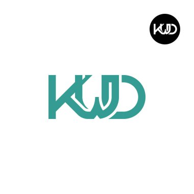 Harf KWD Monogram Logo Tasarımı