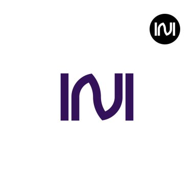 INI Harfi Monogram Logo Tasarımı