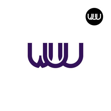 Harf WUU Monogram Logo Tasarımı