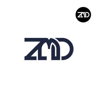 Harf ZMD Monogram Logo Tasarımı
