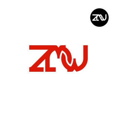 ZMW Harfi Monogram Logo Tasarımı