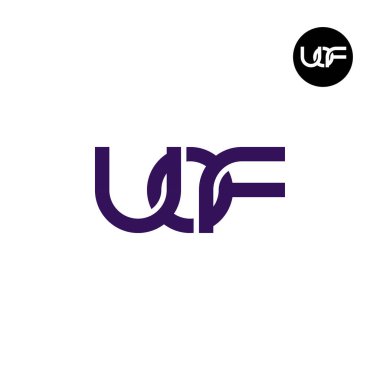 Harf Uof Monogram Logo Tasarımı