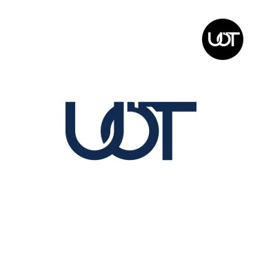 Harf UOT Monogram Logo Tasarımı