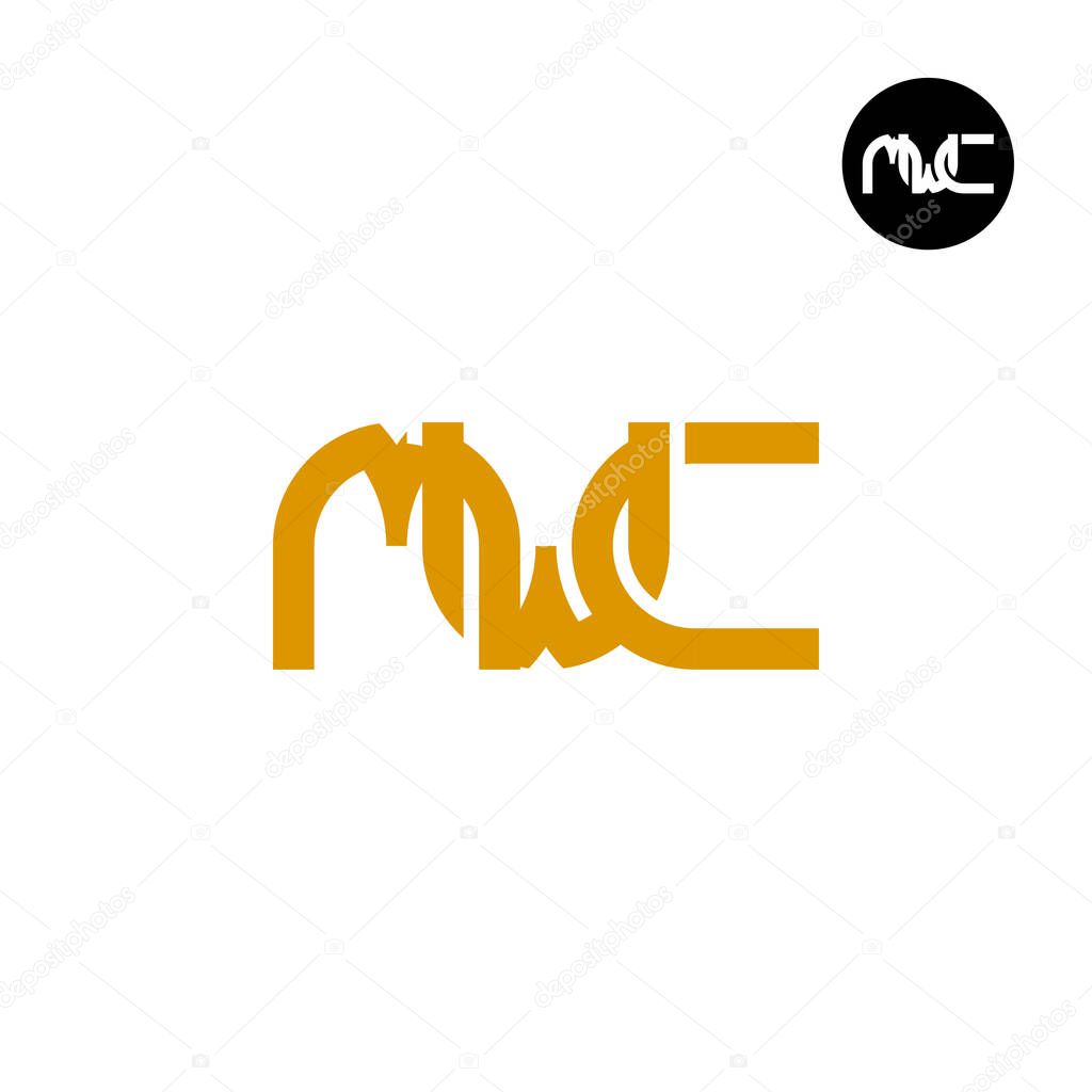 Letter MWC Monogram Logo Design