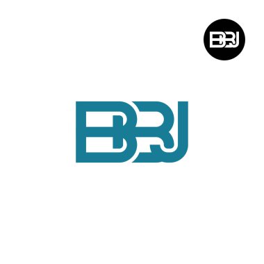 Harf BBJ Monogram Logo Tasarımı