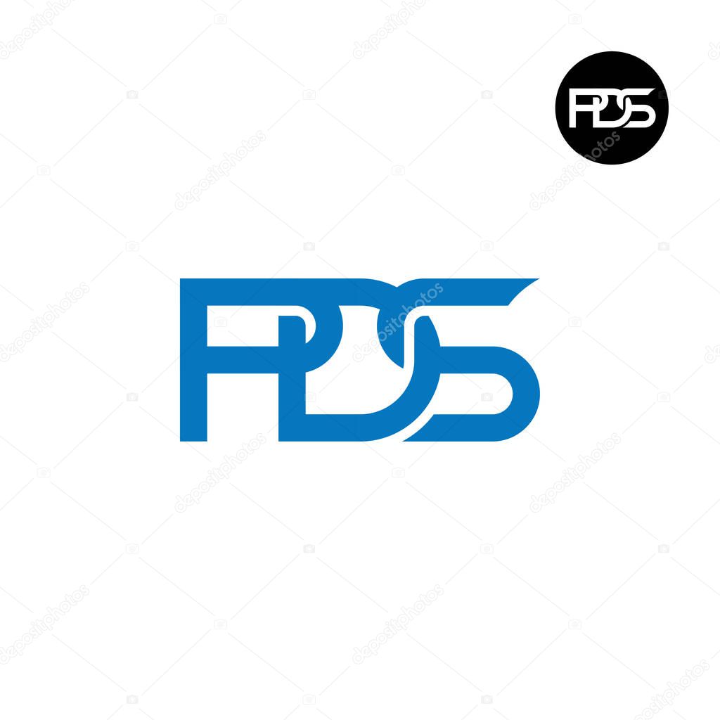 Letter PDS Monogram Logo Design