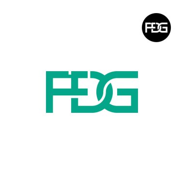 Harf FDG Monogram Logo Tasarımı