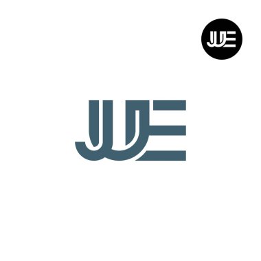 Harf JUE Monogram Logo Tasarımı