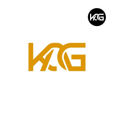 Harf KAG Monogram Logo Tasarımı