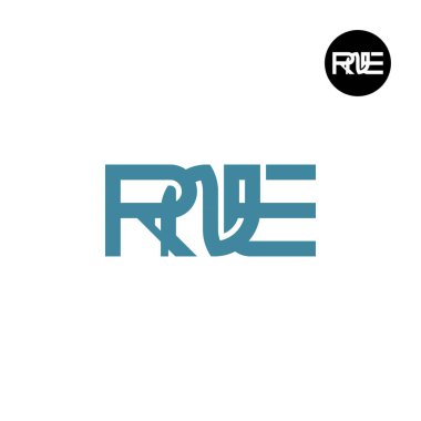 Harf RNE Monogram Logo Tasarımı