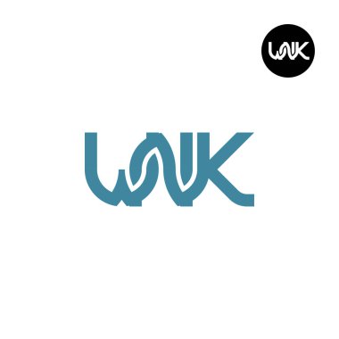 Harf WNK Monogram Logo Tasarımı