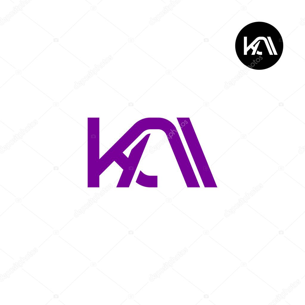 Letter KAI Monogram Logo Design