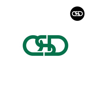 Harf QSD Monogram Logo Tasarımı