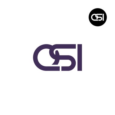 Harf QSI Monogram Logo Tasarımı