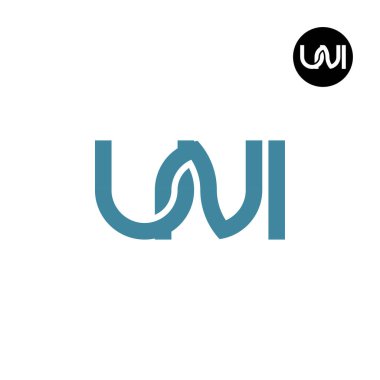 Letter UNI Monogram Logo Tasarımı