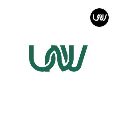 Harf UNV Monogram Logo Tasarımı