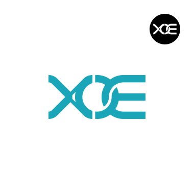 Harf XOE Monogram Logo Tasarımı