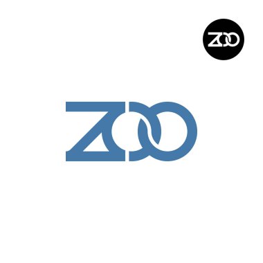 Mektup Hayvanat Bahçesi Monogram Logo Tasarımı