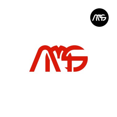 AMS Monogram Logo Tasarımı Harfi