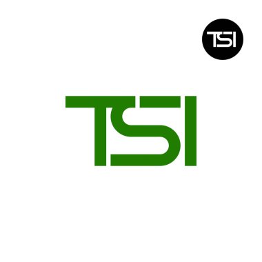 Letter TSI Monogram Logo Design