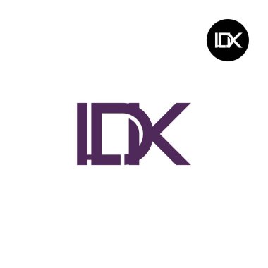 Letter LDK Monogram Logo Design