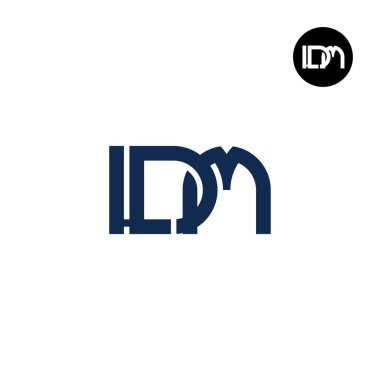 Letter LDM Monogram Logo Design