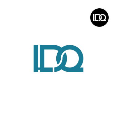 Letter LDQ Monogram Logo Design