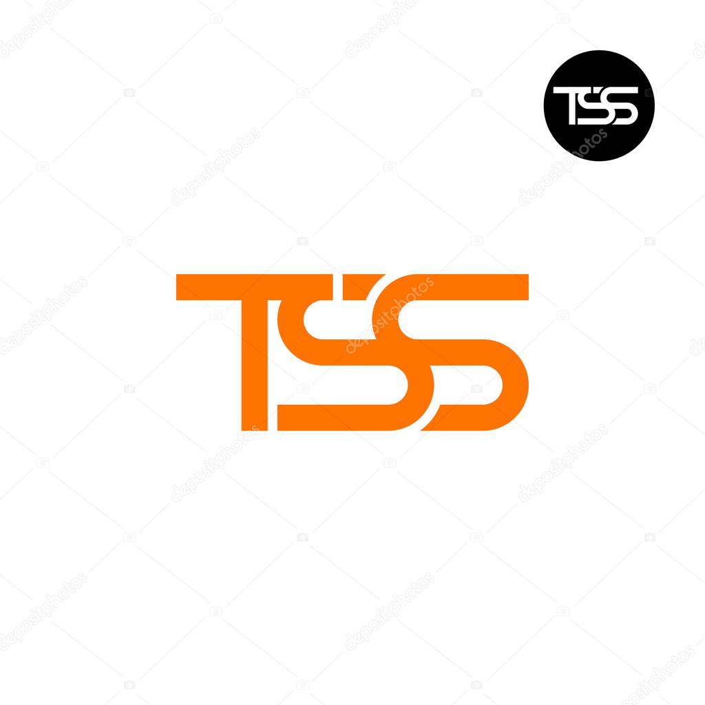Letter TSS Monogram Logo Design