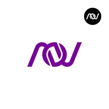 Letter AOV Monogram Logo Design