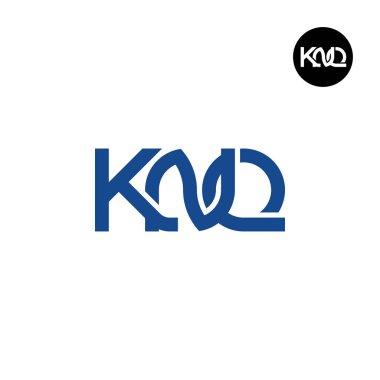 Letter KNQ Monogram Logo Design
