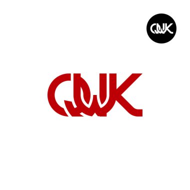 Letter QWK Monogram Logo Design