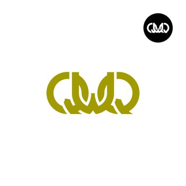 Letter QWQ Monogram Logo Design