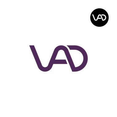 Letter VAD Monogram Logo Design