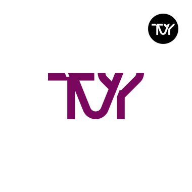 Harf TVY Monogram Logo Tasarımı