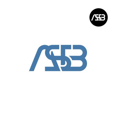 ASB Harfi Monogram Logo Tasarımı