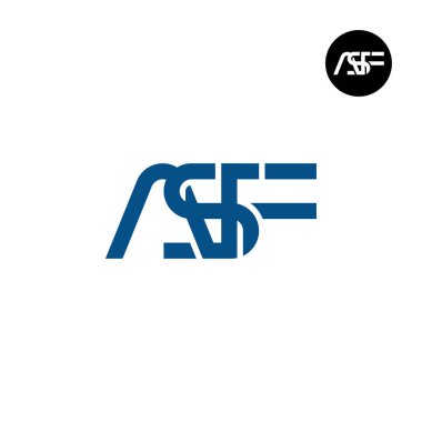 ASF Harfi Monogram Logo Tasarımı