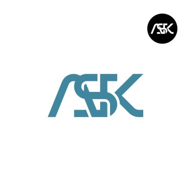 Mektup ASK Monogram Logo Tasarımı