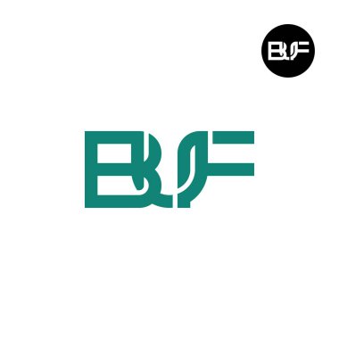 Harf BUF Monogram Logo Tasarımı