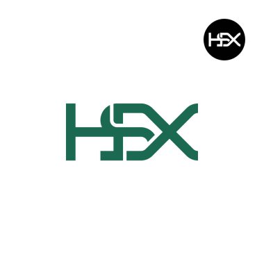 Harf HSX Monogram Logo Tasarımı