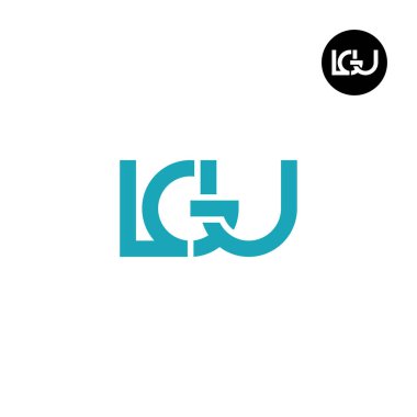 Harf LGU Monogram Logo Tasarımı