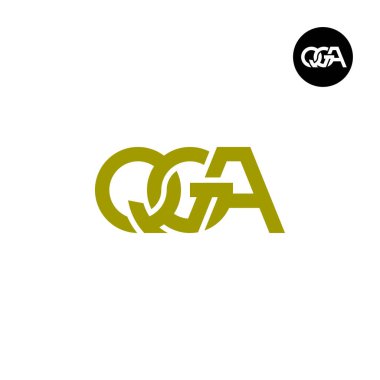 Harf QGA Monogram Logo Tasarımı