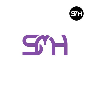 Harf SMH Monogram Logo Tasarımı