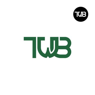 Harf TWB Monogram Logo Tasarımı